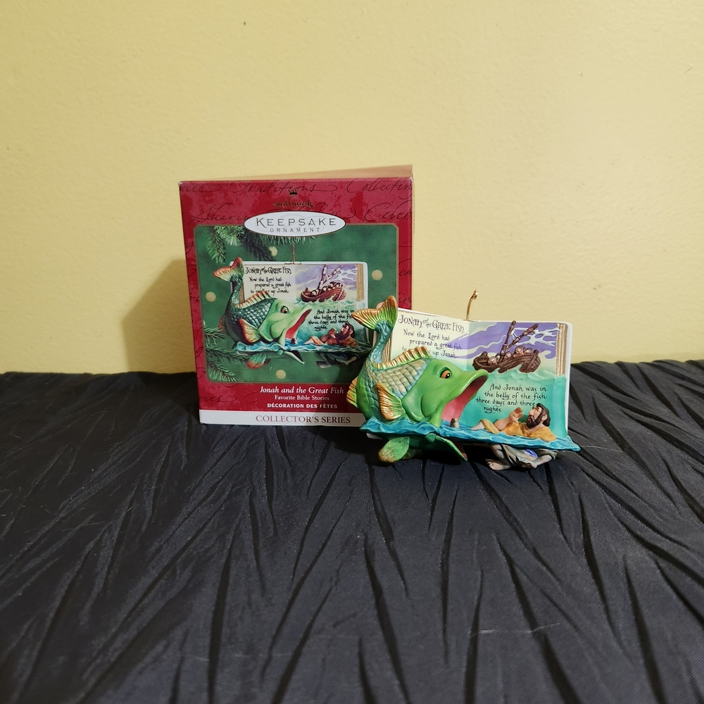 2000 Hallmark Keepsake "Jonah And The Great Fish" Ornament.